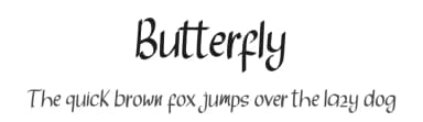 Butterfly by Katrin Studio — Script Handwritten Font — thumbnail 1