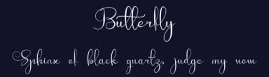 Butterfly by Design Vector10 — Script Handwritten Font — thumbnail 2