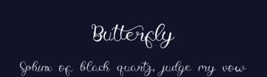 Butterfly by Illushvara — Script Handwritten Font — thumbnail 2