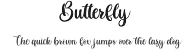 Butterfly by StringLabs Creative Studio — Script Handwritten Font — thumbnail 1