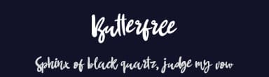Butterfree by Typotopia Studio — Script Handwritten Font — thumbnail 2