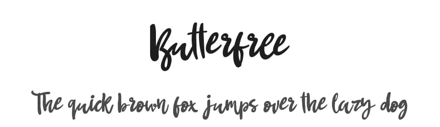 Butterfree by Typotopia Studio — Script Handwritten Font