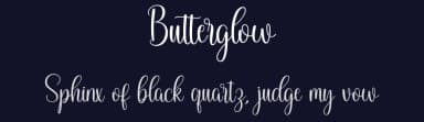 Butterglow by Makashi — Script Handwritten Font — thumbnail 2