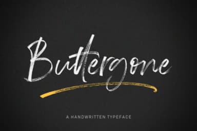 Buttergone Font by luckytype.font — Script Handwritten Font — thumbnail 1