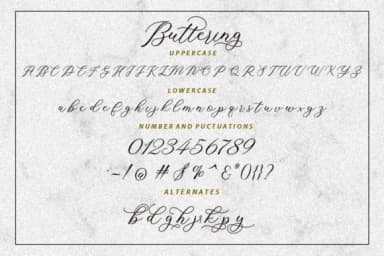 Buttering Font by LetterFreshStudio — Script Handwritten Font — thumbnail 5