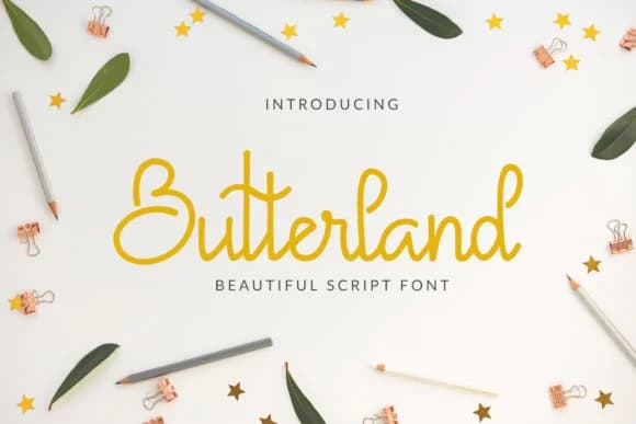 Butterland Font by Subectype — Script Handwritten Font — preview 1