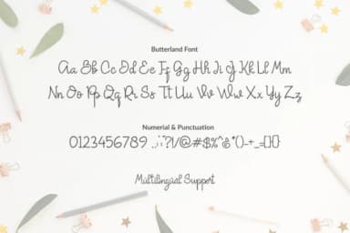 Butterland Font by Subectype — Script Handwritten Font — thumbnail 2