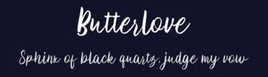 Butterlove by Typetemp Studio — Script Handwritten Font — thumbnail 2