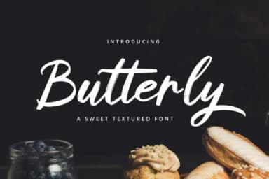 Butterly Font by great19 — Script Handwritten Font — thumbnail 1