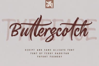 Butterscotch Font by feydesign — Script Handwritten Font — thumbnail 1
