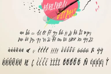 Butterscotch Popcorn Font by Blue Robin Design Shop — Script Handwritten Font — thumbnail 7