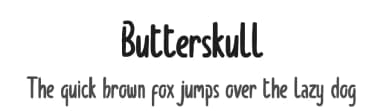 Butterskull by Typotopia Studio — Script Handwritten Font — thumbnail 1