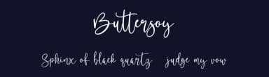 Buttersoy by Maulana Creative — Script Handwritten Font — thumbnail 2