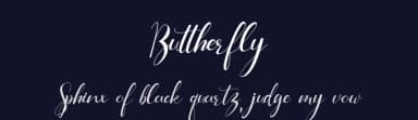 Buttherfly by Sudarman Mulka — Script Handwritten Font — thumbnail 2