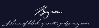 Byron by Zetafonts — Script Handwritten Font — thumbnail 2