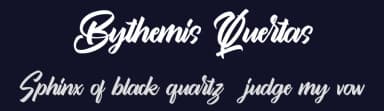 Bythemis Quertas by FallenGraphic Studio — Script Handwritten Font — thumbnail 2