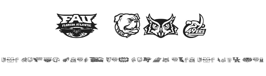 C-USA by Ding Bang — Dingbats Font