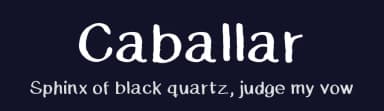 Caballar by Ideas and Apps — Script Handwritten Font — thumbnail 2