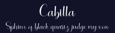 Cabilla by JunCreative — Script Handwritten Font — thumbnail 2
