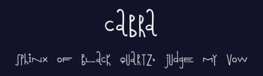 Cabra by africaan — Script Handwritten Font — thumbnail 2