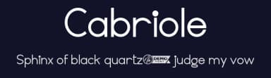 Cabriole by NihStudio — Sans Serif Font — thumbnail 2