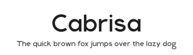 Cabrisa by Hishand Studio — Sans Serif Font — thumbnail 1