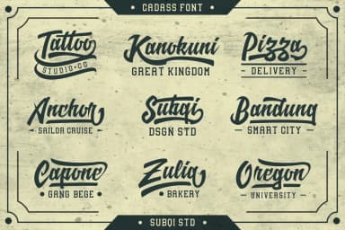 Cadass Font by Subqi Std — Script Handwritten Font — thumbnail 4