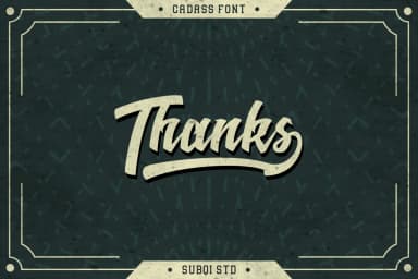 Cadass Font by Subqi Std — Script Handwritten Font — thumbnail 6