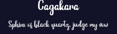 Cagakara by Eknoji Studio — Script Handwritten Font — thumbnail 2