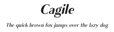 Cagile by Java Pep — Sans Serif Font — thumbnail 1