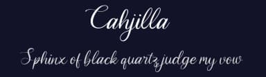 Cahjilla by Paily Studio — Script Handwritten Font — thumbnail 2