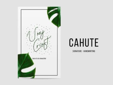 Cahute Font by Wudel Mbois — Script Handwritten Font — thumbnail 5