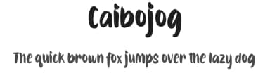 Caibojog by Alit Design — Script Handwritten Font — thumbnail 1