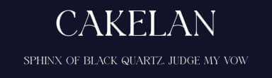 Cakelan by Muflieart — Serif Font — thumbnail 2