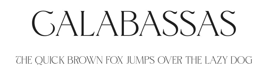 Calabassas by VampStudio — Serif Font