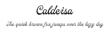Caldeisa by Letterhend Studio — Script Handwritten Font — thumbnail 1