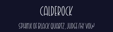Calderock by Jimtype Studio — Script Handwritten Font — thumbnail 2