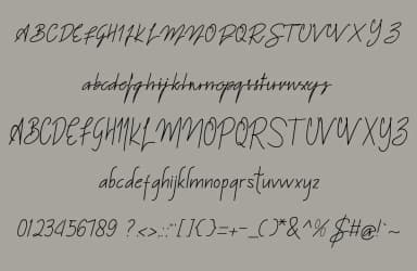 California Beach Duo Font by art design — Script Handwritten Font — thumbnail 5