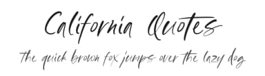 California Quotes by Letterhend Studio — Script Handwritten Font — thumbnail 1