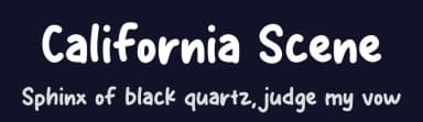California Scene by MJType — Script Handwritten Font — thumbnail 2