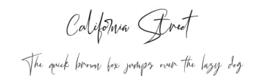 California Street by Letterara — Script Handwritten Font — thumbnail 1