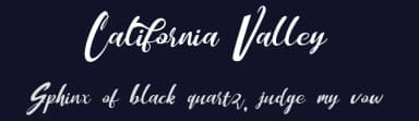 California Valley by Mengulirpena — Script Handwritten Font — thumbnail 2