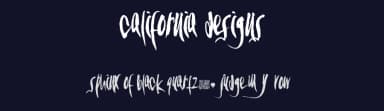 California Designs by Xerographer Fonts — Script Handwritten Font — thumbnail 2