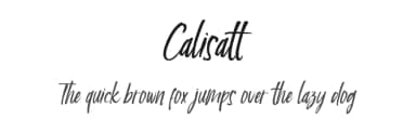 Calisatt by Konstantine Studio — Script Handwritten Font — thumbnail 1
