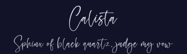 Calista by Dav studio — Script Handwritten Font — thumbnail 2