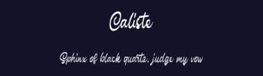 Caliste by Colative Studio — Script Handwritten Font — thumbnail 2