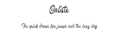Caliste by Colative Studio — Script Handwritten Font — thumbnail 1
