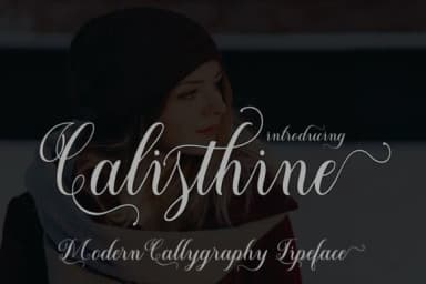 Calisthine Font by saidi studio — Script Handwritten Font — thumbnail 1