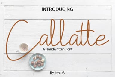 Callatte Font by Rvandtype — Script Handwritten Font — thumbnail 1