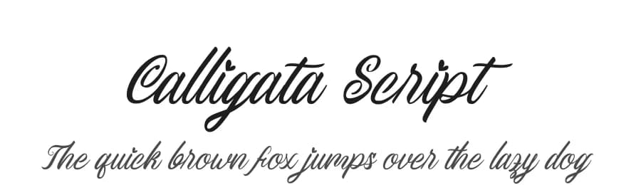 Calligata Script by Sesa Grafika — Script Handwritten Font